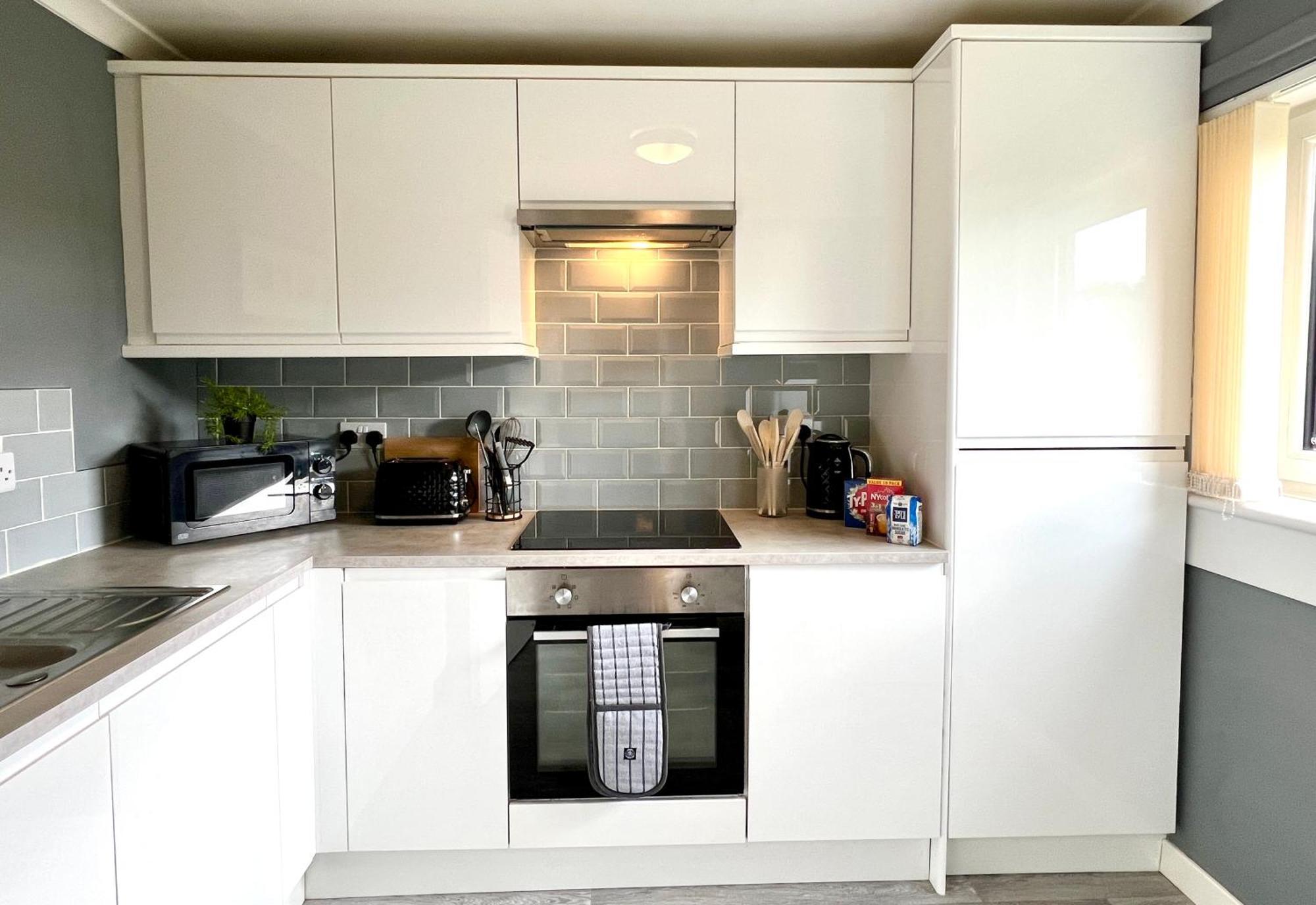 Spacious 2 Bed-Flat In Glasgow City - Free Parking Esterno foto